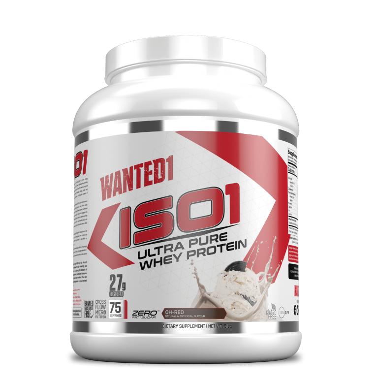 Wanted1 oreo whey isolate product